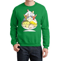 Dont Worry Eat Ice Cream Hipster Crewneck Sweatshirt | Artistshot