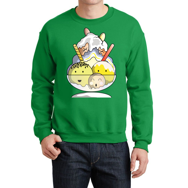 Dont Worry Eat Ice Cream Hipster Crewneck Sweatshirt | Artistshot