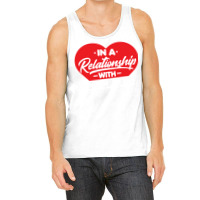 In A Relationship With Ice Creams Funny Ice Cream Tank Top | Artistshot