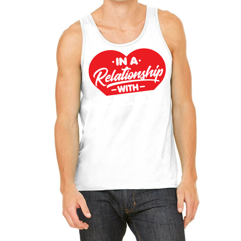 In A Relationship With Ice Creams Funny Ice Cream Tank Top by shabnajianxiq | Artistshot