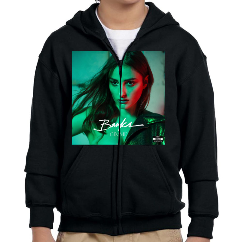 #banks Music Tour 2022 Youth Zipper Hoodie by arminbad | Artistshot