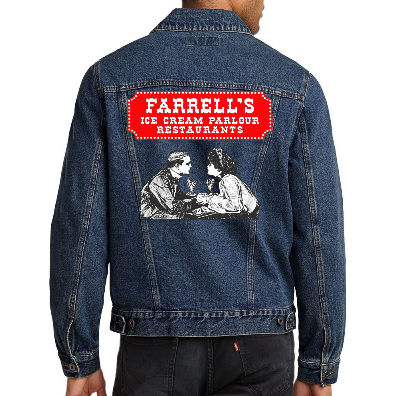 Farrells Ice Cream Parlour Restaurants Travel Men Denim Jacket by idrogoajddjs | Artistshot