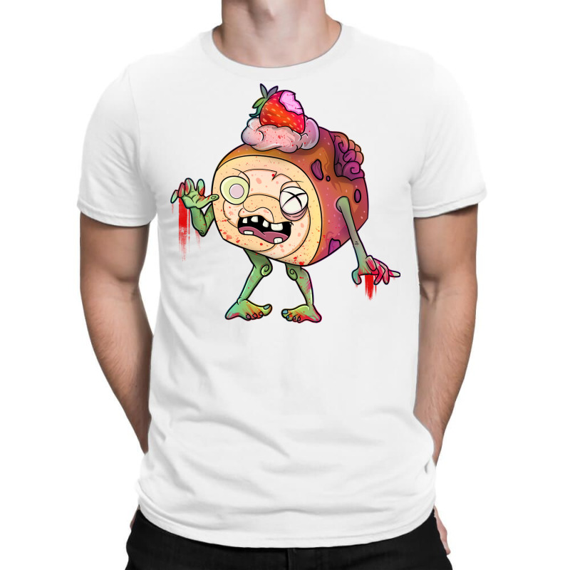 Strawberry Ice Cream Dessert Zombie Quote T-Shirt by shabnajianxiq | Artistshot