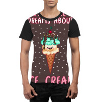 This Girl Dreams About Ice Cream Tumblr Graphic T-shirt | Artistshot