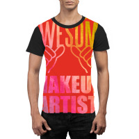 Makeup Artist Travel Graphic T-shirt | Artistshot