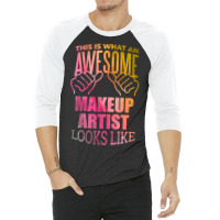 Makeup Artist Travel 3/4 Sleeve Shirt | Artistshot