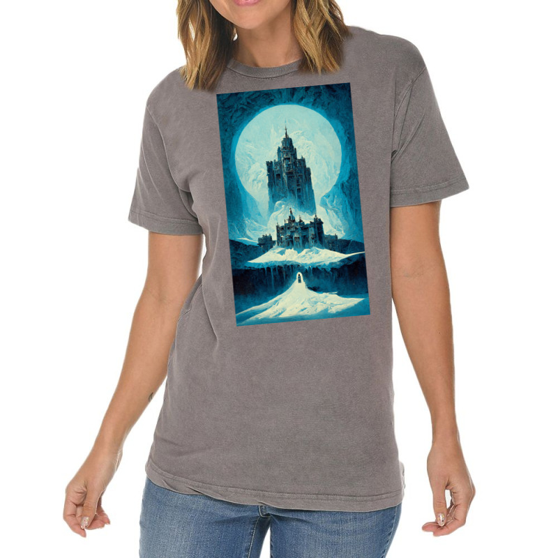 Castle Of Ice Vintage T-Shirt by gouselauckt | Artistshot