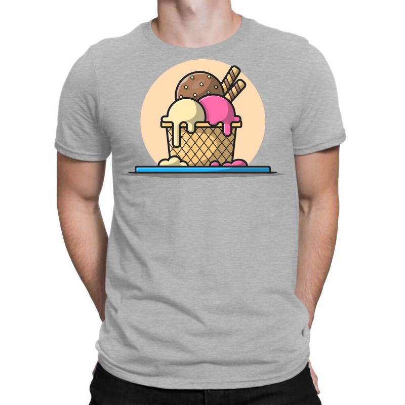 Ice Cream Scoop Nostalgia T-Shirt by amorajankuk | Artistshot