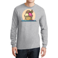 Ice Cream Scoop Nostalgia Long Sleeve Shirts | Artistshot