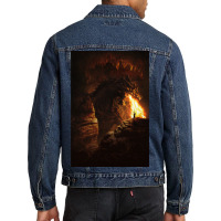 Dragon's Cave   Dragon Riders Men Denim Jacket | Artistshot