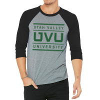 Uvu Institutional Square Mark 2016 3/4 Sleeve Shirt | Artistshot