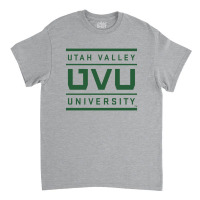 Uvu Institutional Square Mark 2016 Classic T-shirt | Artistshot