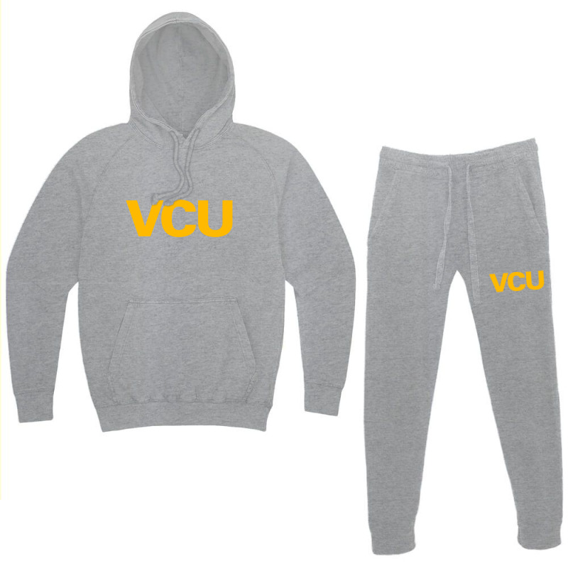 Vcu Typeface Hoodie & Jogger Set | Artistshot