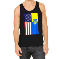 Uk American Flag Tank Top | Artistshot