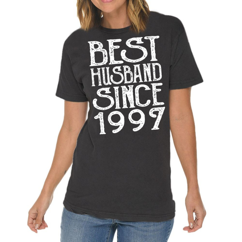 Best Husband Since 1997 Summer Vintage T-shirt | Artistshot