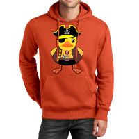 Cool Rubber Duck Pirate Yellow Unisex Hoodie | Artistshot