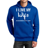 I Love My Wife Tumblr Unisex Hoodie | Artistshot