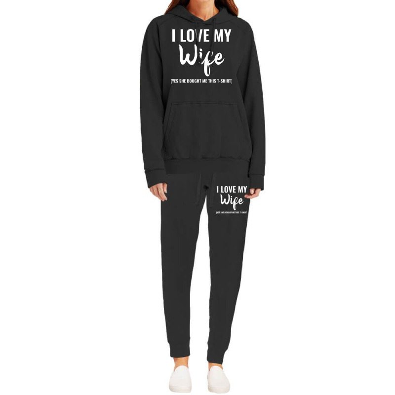 I Love My Wife Tumblr Hoodie & Jogger Set | Artistshot