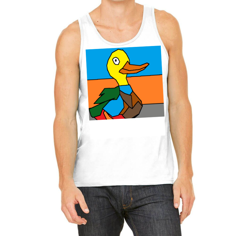 Duck Doing Cute Things Hippie Tank Top | Artistshot