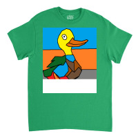 Duck Doing Cute Things Hippie Classic T-shirt | Artistshot