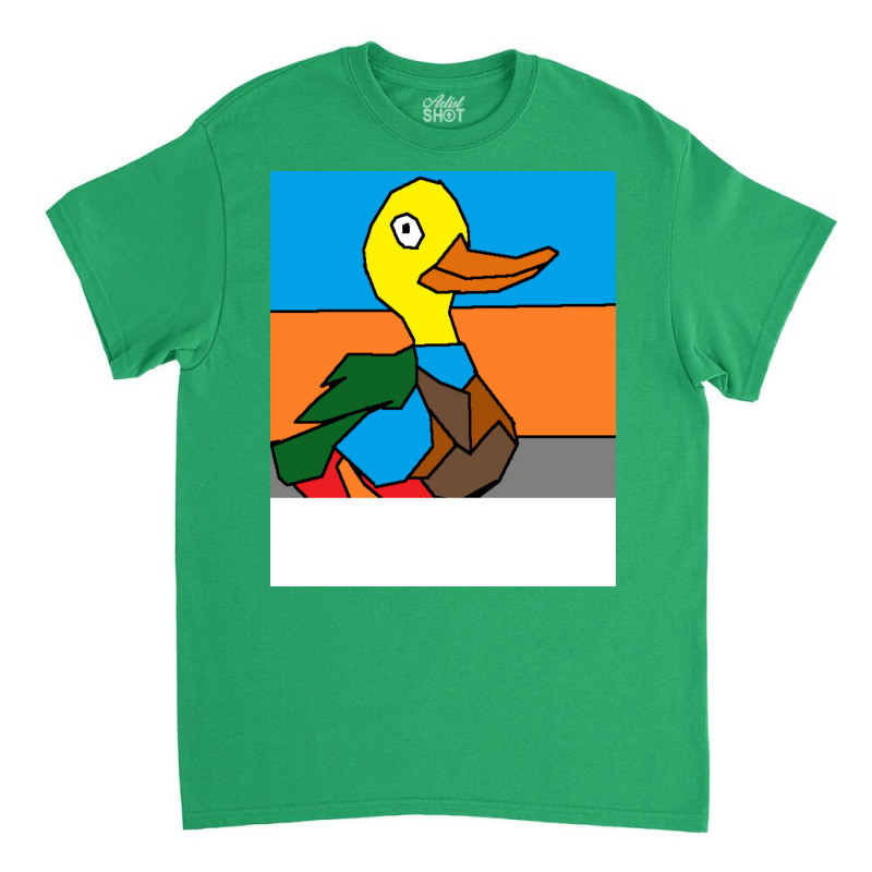 Duck Doing Cute Things Hippie Classic T-shirt | Artistshot