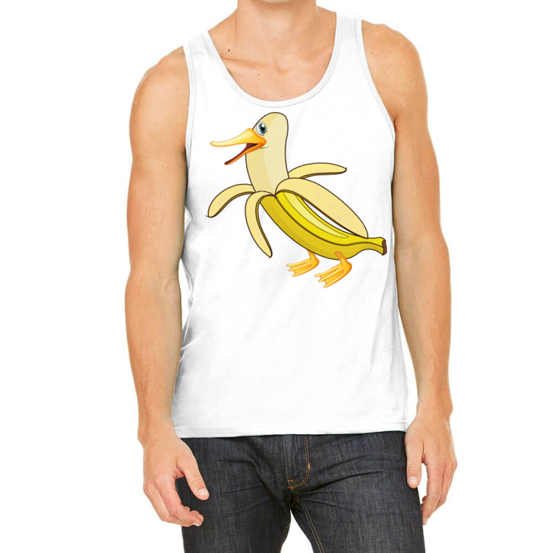 Funny Banana Duck Boy Tank Top by qadoossabonac | Artistshot