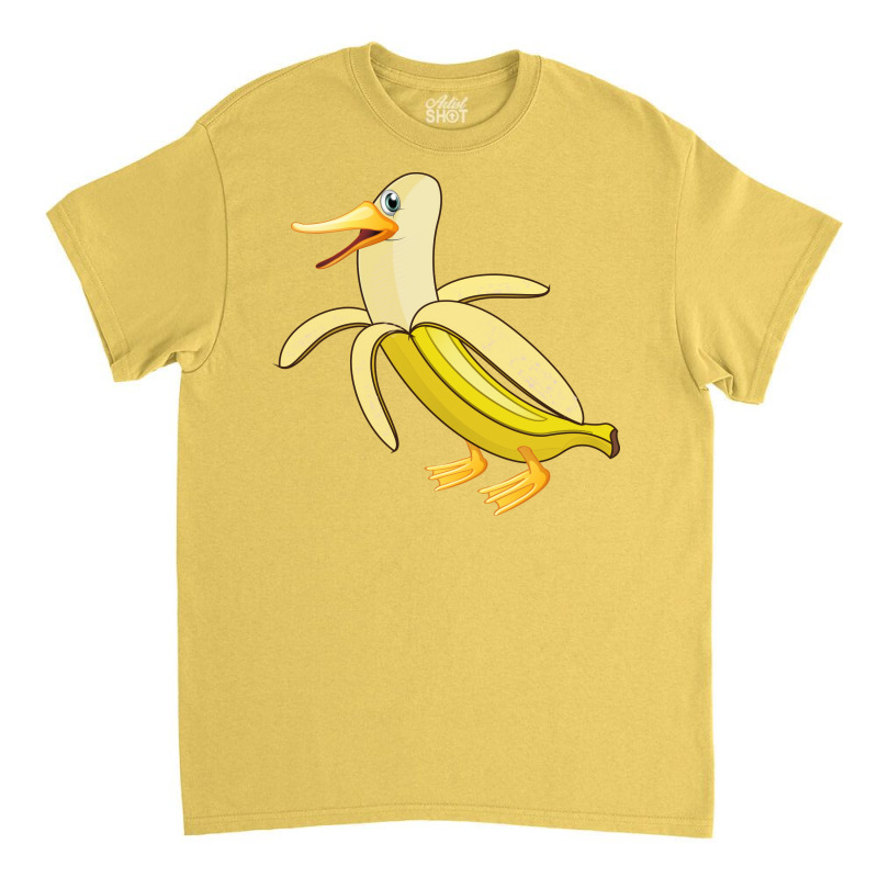 Funny Banana Duck Boy Classic T-shirt by qadoossabonac | Artistshot