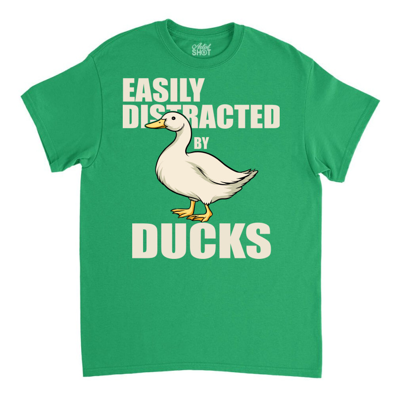 Easily Distracted By Ducks Boy Love Classic T-shirt by anteneteubeld | Artistshot