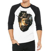 Forest Owl Master Wizzard Magician Funny 3/4 Sleeve Shirt | Artistshot