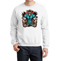 Monkey Master Angry Crewneck Sweatshirt | Artistshot