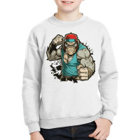 Monkey Master Angry Youth Sweatshirt | Artistshot