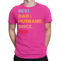 Best Dad Husband Since 1967 Fathers Day Gifts T-shirt | Artistshot