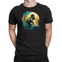 Monkey Ocean Sea T-shirt | Artistshot