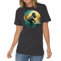 Monkey Ocean Sea Vintage T-shirt | Artistshot