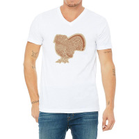 Ruffled Grouse 80s V-neck Tee | Artistshot