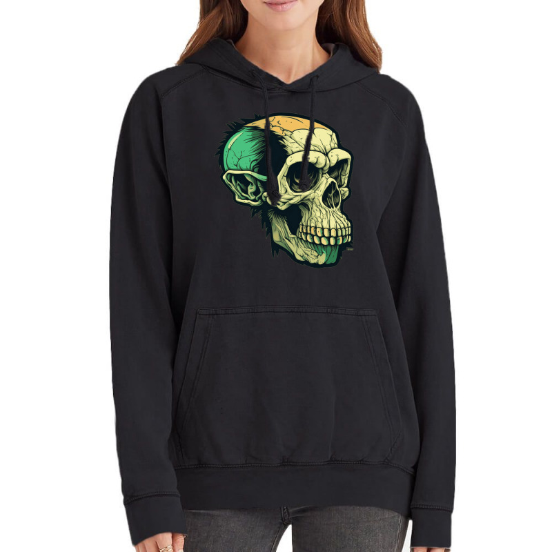 Monkey Skull Vintage Hoodie by ZoritaStrong290 | Artistshot