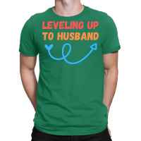 Leveling Up To Husband Gift Girl T-shirt | Artistshot