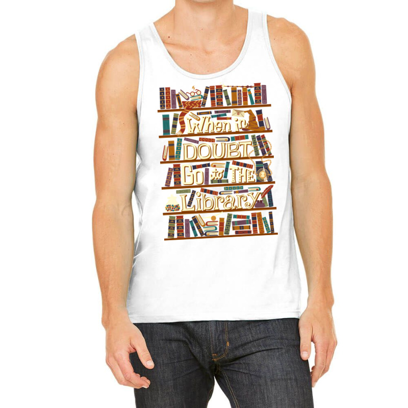 Go To The Library 80s Tank Top | Artistshot