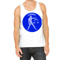 Libra Astrology Zodiac Sign Libra Man Holding Scal Tank Top | Artistshot