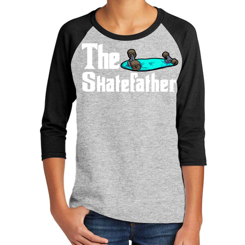 Skateboard Longboard Sk8ing Sk8 Halfpipe Gift  (8) Youth 3/4 Sleeve | Artistshot