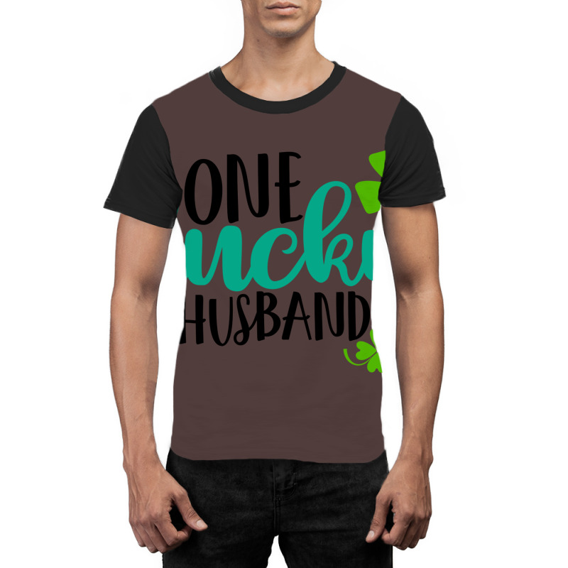 One Lucky Husband Summer Graphic T-shirt by abataymunaevj | Artistshot