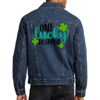 One Lucky Husband Summer Men Denim Jacket | Artistshot