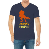 Husbandsaurus Vintage V-neck Tee | Artistshot