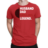 Husband Dad Grilling Legend Aesthetic T-shirt | Artistshot