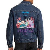 Reefer Quote Men Denim Jacket | Artistshot