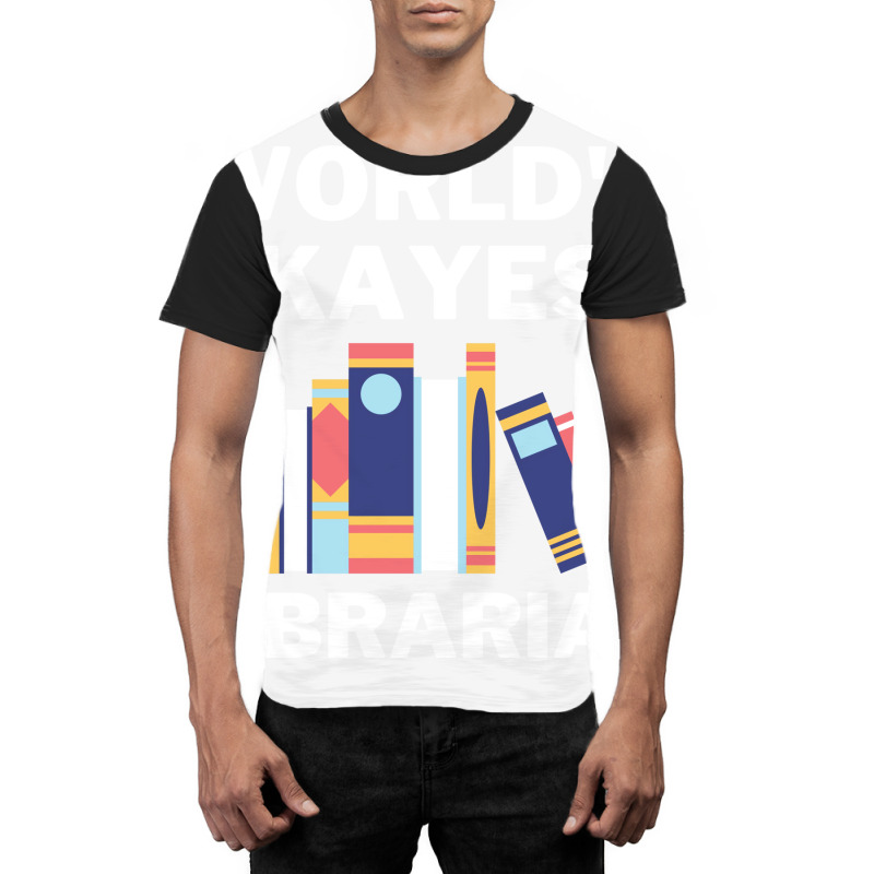 Worlds Okayest And Best Librarian Travel Graphic T-shirt | Artistshot