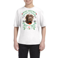 Merry Dogstmas Will Be Okay Merry Christmas, Funny Youth Tee | Artistshot