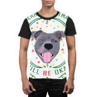 Merry Dogstmas Will Be Okay Merry Christmas, Funny Graphic T-shirt | Artistshot