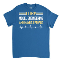 3 People Model Engineering Engineer Nostalgia Classic T-shirt | Artistshot