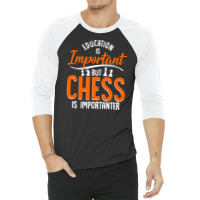 Chess Checkerboard Gift For Board Game Friends The 3/4 Sleeve Shirt | Artistshot